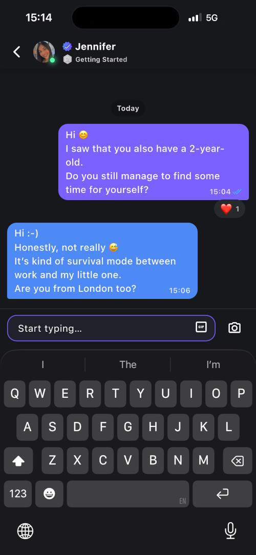 Purple App Screenshot